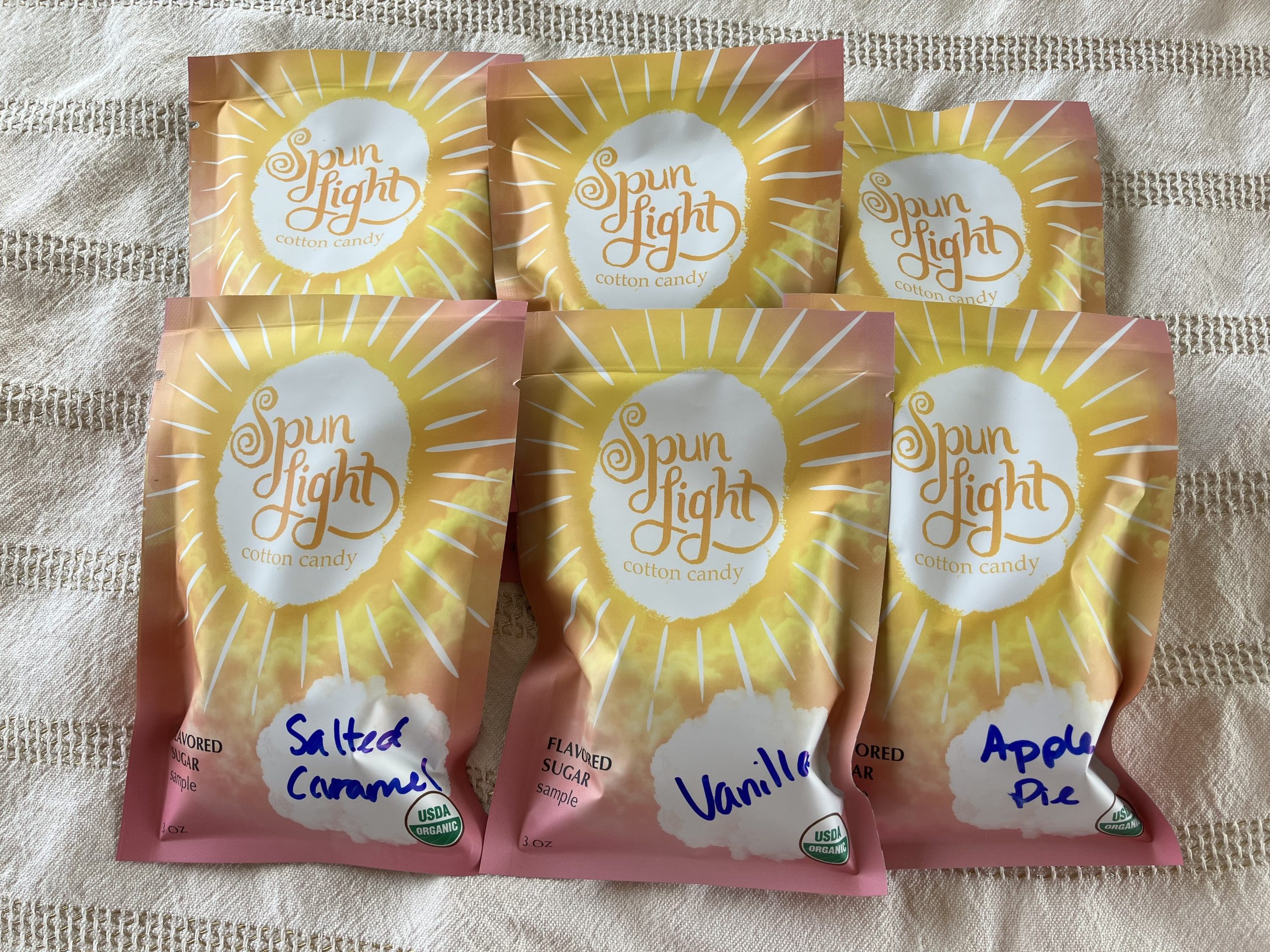 sugar samples front